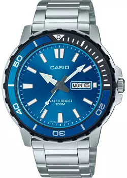 Японские наручные мужские часы Casio MTD-125D-2A1. Коллекция Analog