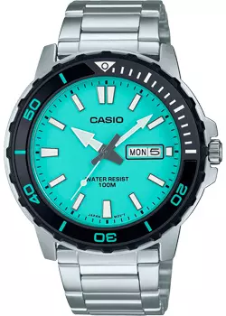Японские наручные мужские часы Casio MTD-125D-2A2. Коллекция Analog