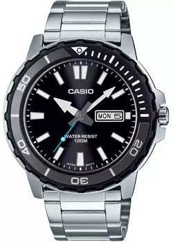 Японские наручные мужские часы Casio MTD-125D-1A3. Коллекция Analog