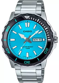 Японские наручные мужские часы Casio MTD-125D-2A3. Коллекция Analog