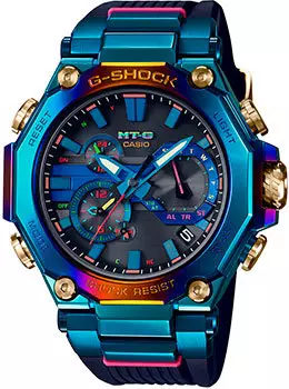 Японские наручные мужские часы Casio MTG-B2000PH-2AER. Коллекция G-Shock