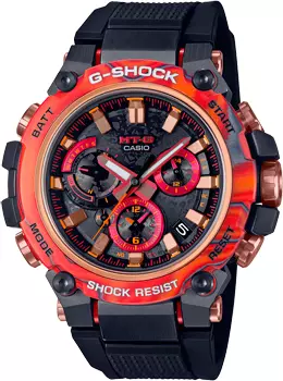 Японские наручные мужские часы Casio MTG-B3000FR-1A. Коллекция G-Shock
