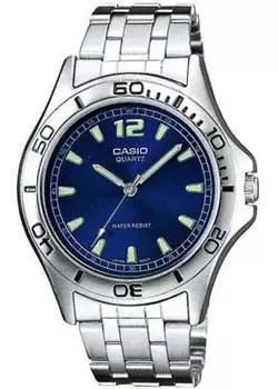 Японские наручные мужские часы Casio MTP-1258PD-2A. Коллекция Analog