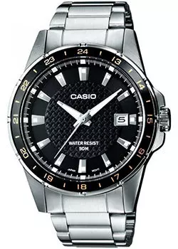 Японские наручные мужские часы Casio MTP-1290D-1A2. Коллекция Analog