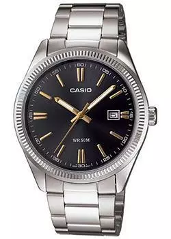 Японские наручные мужские часы Casio MTP-1302D-1A2. Коллекция Analog