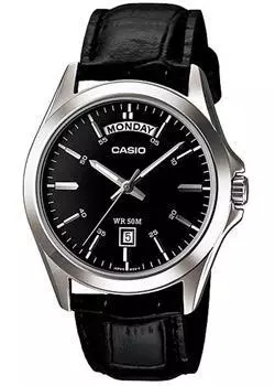Японские наручные мужские часы Casio MTP-1370L-1A. Коллекция Analog