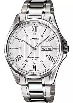 Японские наручные мужские часы Casio MTP-1384D-7A. Коллекция Analog