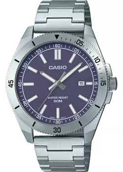 Японские наручные мужские часы Casio MTP-B155D-2E. Коллекция Analog