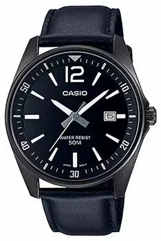 Японские наручные мужские часы Casio MTP-E170B-1B. Коллекция Analog
