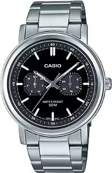 Японские наручные мужские часы Casio MTP-E335D-1E. Коллекция Analog