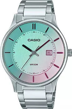 Японские наручные мужские часы Casio MTP-E605D-7E. Коллекция Analog