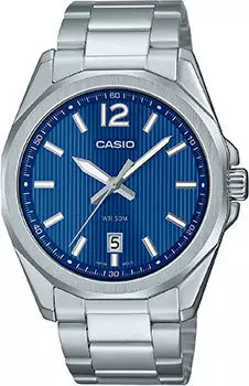 Японские наручные мужские часы Casio MTP-E725D-2A. Коллекция Analog