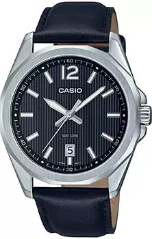 Японские наручные мужские часы Casio MTP-E725L-1A. Коллекция Analog