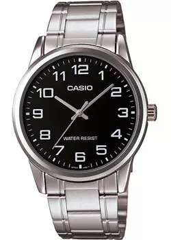 Японские наручные мужские часы Casio MTP-V001D-1B. Коллекция Analog