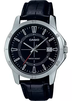 Японские наручные мужские часы Casio MTP-V004L-1C. Коллекция Analog