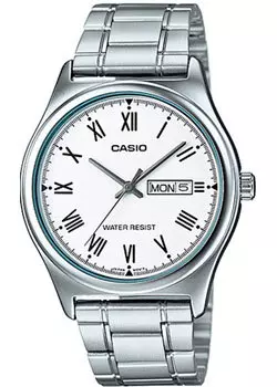 Японские наручные мужские часы Casio MTP-V006D-7B. Коллекция Analog