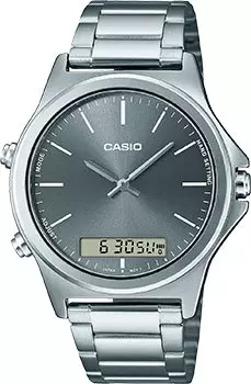 Японские наручные мужские часы Casio MTP-VC01D-8E. Коллекция Ana-Digi