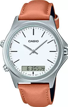 Японские наручные мужские часы Casio MTP-VC01L-7E. Коллекция Ana-Digi