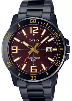 Японские наручные мужские часы Casio MTP-VD01B-5B. Коллекция Analog