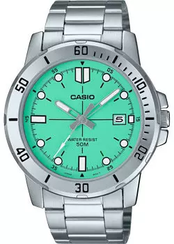 Японские наручные мужские часы Casio MTP-VD01D-3E1. Коллекция Analog