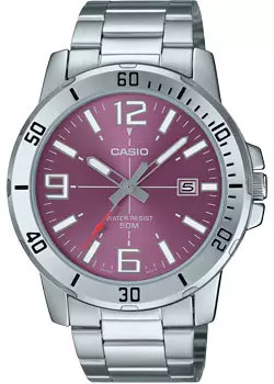 Японские наручные мужские часы Casio MTP-VD01D-6B. Коллекция Analog