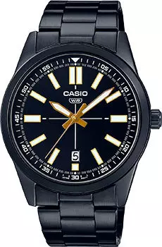 Японские наручные мужские часы Casio MTP-VD02B-1E. Коллекция Analog