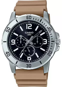 Японские наручные мужские часы Casio MTP-VD300-5B. Коллекция Analog