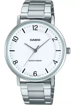 Японские наручные мужские часы Casio MTP-VT03D-7B. Коллекция Analog