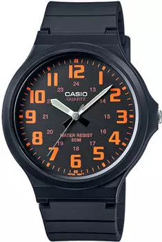 Японские наручные мужские часы Casio MW-240-4B. Коллекция Analog