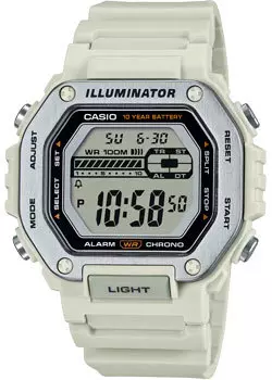 Японские наручные мужские часы Casio MWD-110H-8A. Коллекция Digital