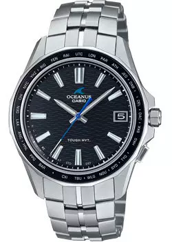 Японские наручные мужские часы Casio OCW-S400-1AJF. Коллекция Oceanus