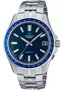 Японские наручные мужские часы Casio OCW-S400-2AJF. Коллекция Oceanus