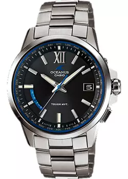 Японские наручные мужские часы Casio OCW-T150-1AJF. Коллекция Oceanus