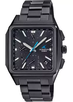 Японские наручные мужские часы Casio OCW-T5000B-1AJF. Коллекция Oceanus