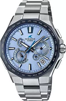 Японские наручные мужские часы Casio OCW-T6000BV-2AJR. Коллекция Oceanus
