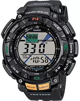 Японские наручные мужские часы Casio PRG-240-1E. Коллекция Pro-Trek