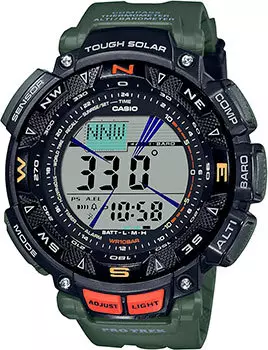 Японские наручные мужские часы Casio PRG-240-3ER. Коллекция Pro-Trek