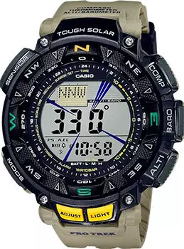 Японские наручные мужские часы Casio PRG-240-5ER. Коллекция Pro-Trek