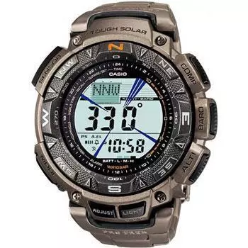 Японские наручные мужские часы Casio PRG-240T-7E. Коллекция Pro-Trek