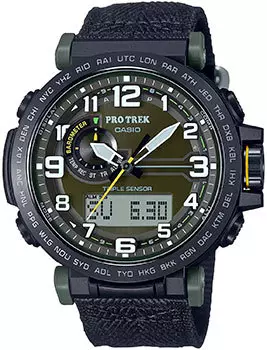 Японские наручные мужские часы Casio PRG-601YB-3. Коллекция Pro-Trek