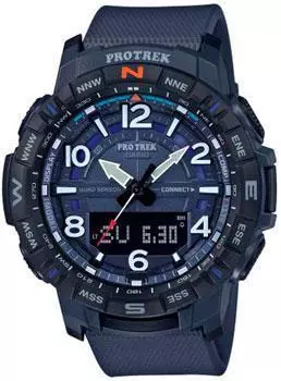 Японские наручные мужские часы Casio PRT-B50-2ER. Коллекция Pro-Trek