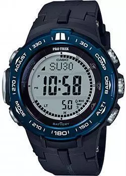 Японские наручные мужские часы Casio PRW-3100YB-1ER. Коллекция Pro-Trek