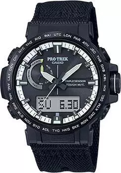 Японские наручные мужские часы Casio PRW-60YBM-1AER. Коллекция Pro-Trek