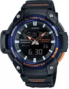 Японские наручные мужские часы Casio SGW-450H-2B. Коллекция Casio Collection