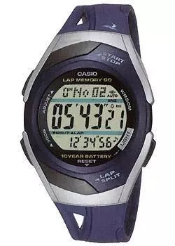 Японские наручные мужские часы Casio STR-300C-2. Коллекция Digital