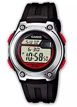 Японские наручные мужские часы Casio W-211-1B. Коллекция Digital