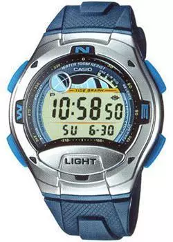 Японские наручные мужские часы Casio W-753-2A. Коллекция Digital