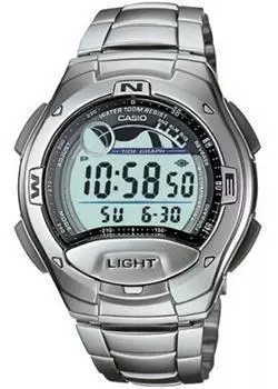 Японские наручные мужские часы Casio W-753D-1A. Коллекция Digital