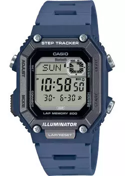 Японские наручные мужские часы Casio WS-B1000-2A. Коллекция Digital