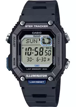 Японские наручные мужские часы Casio WS-B1000-1A. Коллекция Digital